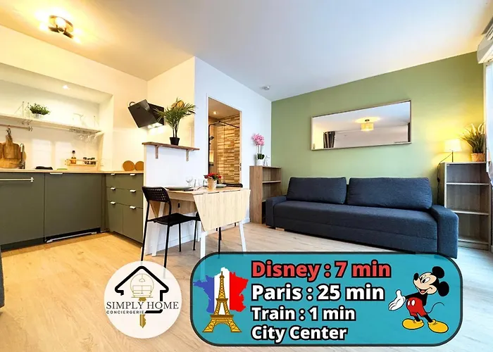 Happiness Disney 10Min Gare 1Min Paris 25 Min