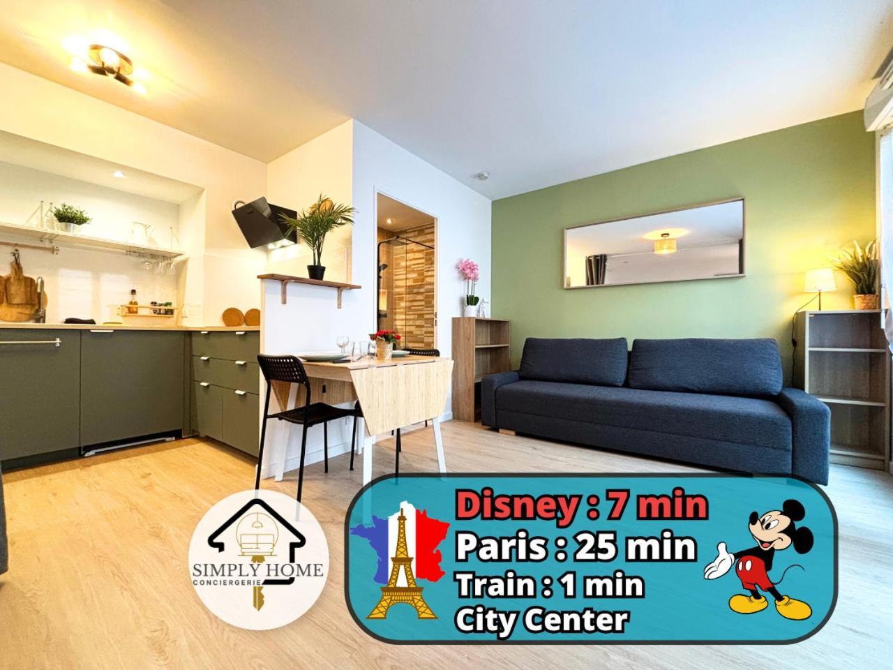 Apartamento Happiness 10min Gare 1min Paris 25 Min